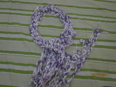 Cachecol Mini Pom Pom - 25 Reais